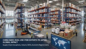 China Bans Dual-Use Item Exports to Japan
