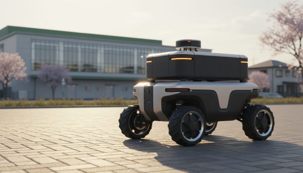 パーソル／滋賀県甲賀市で配送ロボット実証実験、ラストワンマイル自動化へ