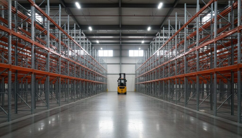 Warehouses empty in December