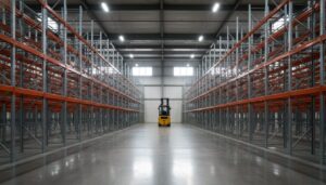 Warehouses empty in December