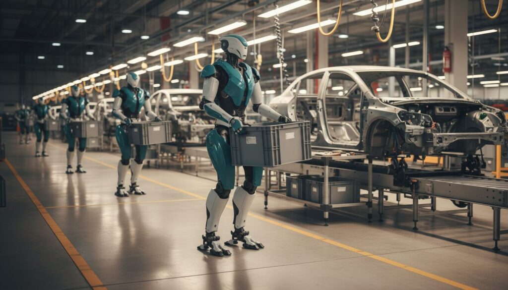Toyota contracts seven Agility humanoid robots for Canadian factory