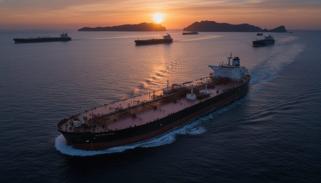 Oil Tankers Avoiding Vital Hormuz Strait After U.S. Bombs Iran