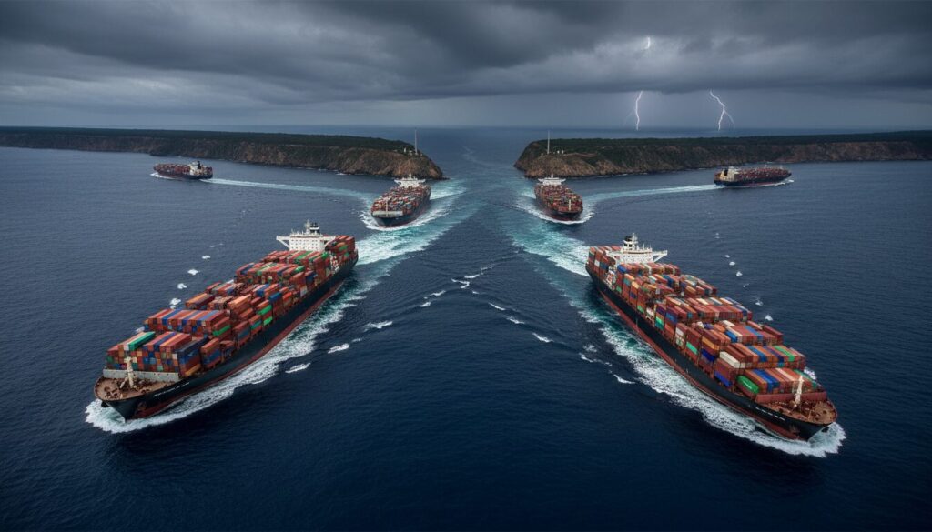 ホルムズ海峡が実質封鎖状態に､日本船社が回避指示