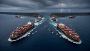 ホルムズ海峡が実質封鎖状態に､日本船社が回避指示