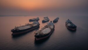 ホルムズ海峡、商業船ほぼゼロ